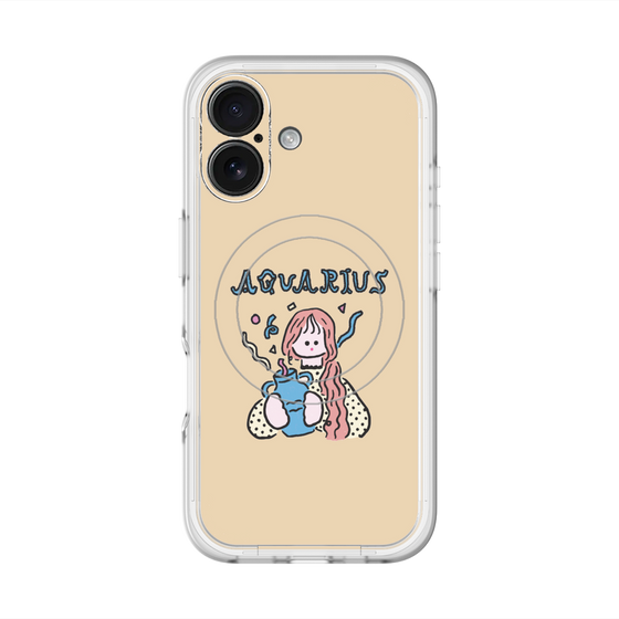 スリムプロテクションプレミアムケース with MagSafe［ Aquarius ］