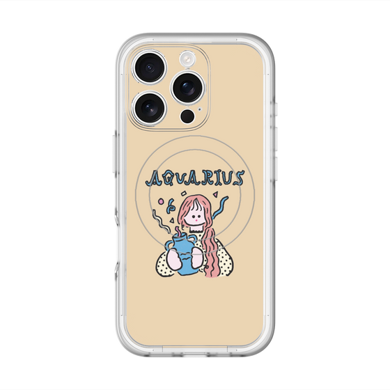 スリムプロテクションプレミアムケース with MagSafe［ Aquarius ］