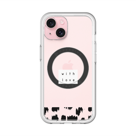 スリムプロテクションプレミアムケース with MagSafe［ artistic texture - 01 ］