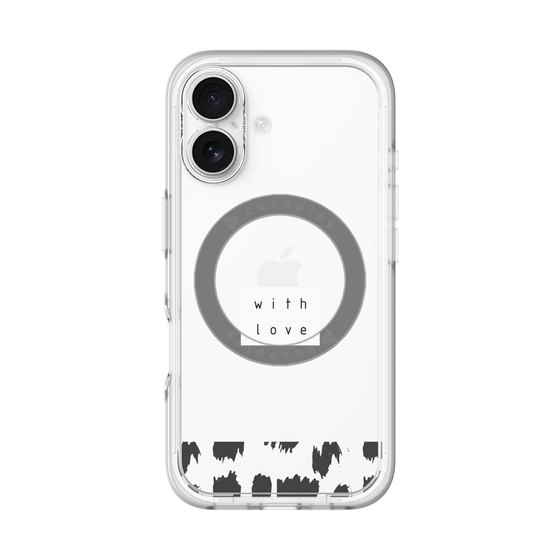 スリムプロテクションプレミアムケース with MagSafe［ artistic texture - 01 ］