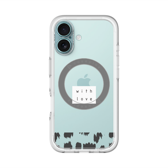 スリムプロテクションプレミアムケース with MagSafe［ artistic texture - 01 ］