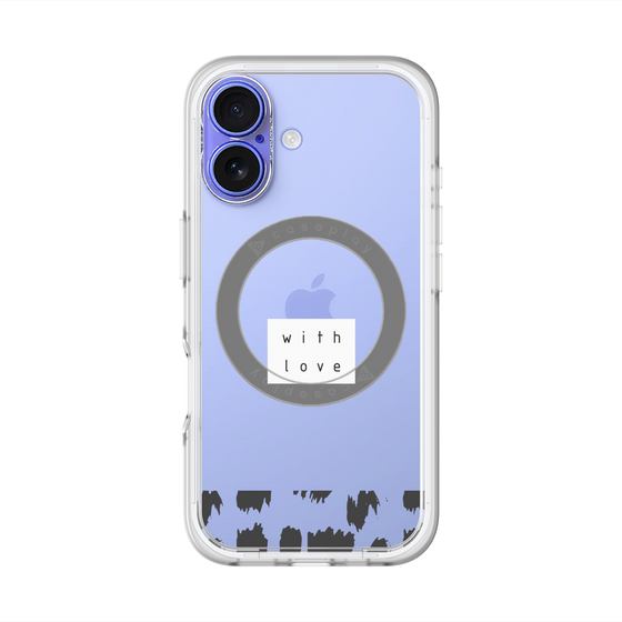 スリムプロテクションプレミアムケース with MagSafe［ artistic texture - 01 ］