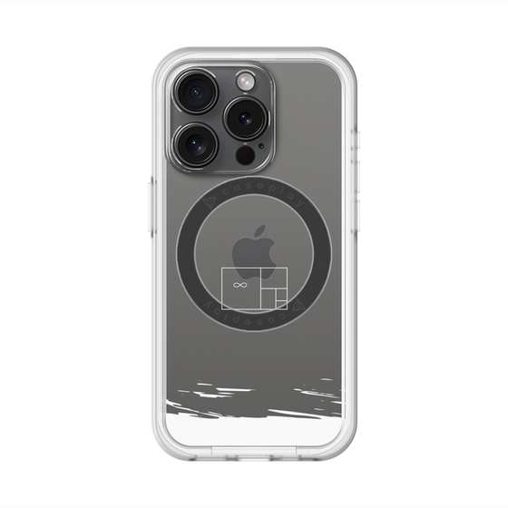 スリムプロテクションプレミアムケース with MagSafe［ artistic texture - 04 ］