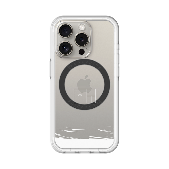 スリムプロテクションプレミアムケース with MagSafe［ artistic texture - 04 ］