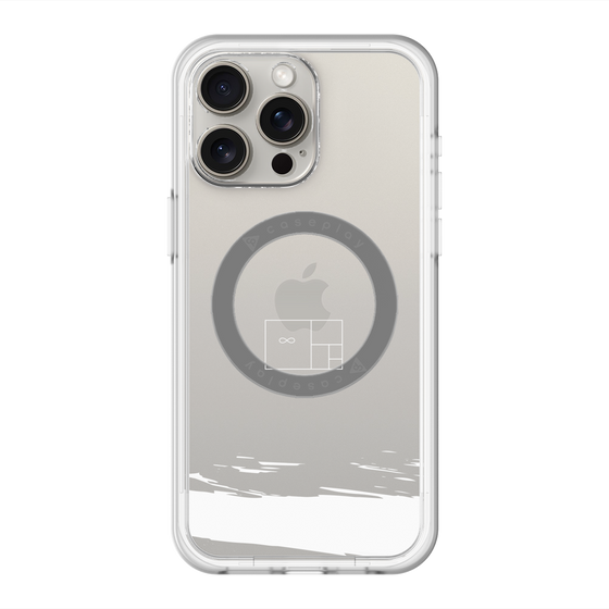 スリムプロテクションプレミアムケース with MagSafe［ artistic texture - 04 ］