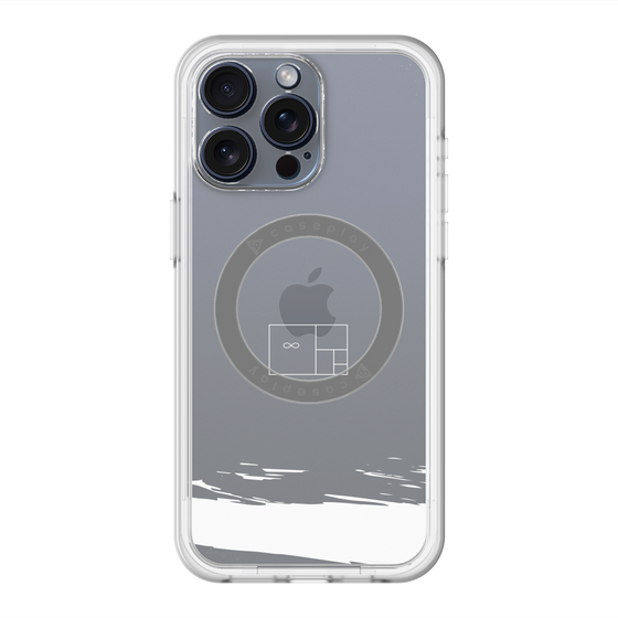 スリムプロテクションプレミアムケース with MagSafe［ artistic texture - 04 ］