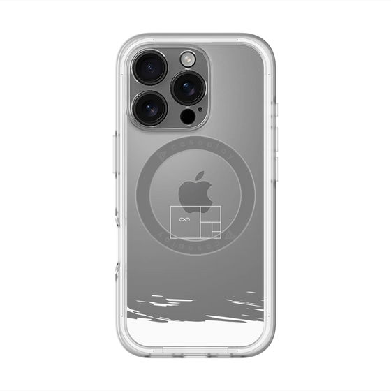 スリムプロテクションプレミアムケース with MagSafe［ artistic texture - 04 ］