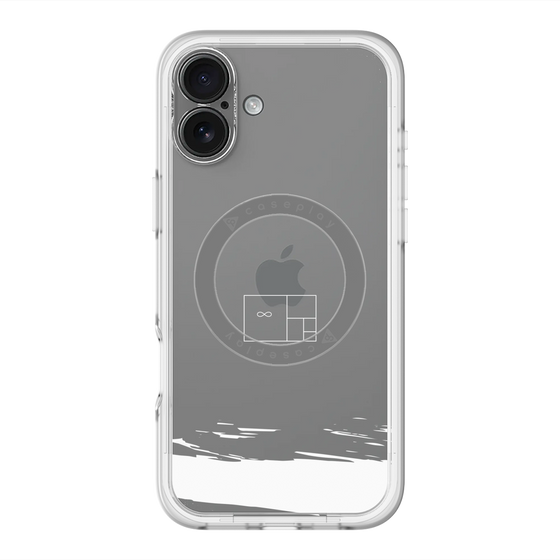 スリムプロテクションプレミアムケース with MagSafe［ artistic texture - 04 ］