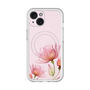 スリムプロテクションプレミアムケース with MagSafe［ Natural Flower - Pink ］