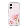 スリムプロテクションプレミアムケース with MagSafe［ Natural Flower - Pink ］
