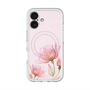スリムプロテクションプレミアムケース with MagSafe［ Natural Flower - Pink ］