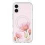 スリムプロテクションプレミアムケース with MagSafe［ Natural Flower - Pink ］