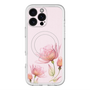 スリムプロテクションプレミアムケース with MagSafe［ Natural Flower - Pink ］