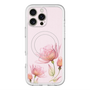 スリムプロテクションプレミアムケース with MagSafe［ Natural Flower - Pink ］