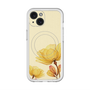 スリムプロテクションプレミアムケース with MagSafe［ Natural Flower - Yellow ］