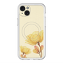 スリムプロテクションプレミアムケース with MagSafe［ Natural Flower - Yellow ］