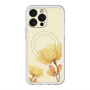 スリムプロテクションプレミアムケース with MagSafe［ Natural Flower - Yellow ］