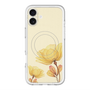 スリムプロテクションプレミアムケース with MagSafe［ Natural Flower - Yellow ］