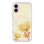 スリムプロテクションプレミアムケース with MagSafe［ Natural Flower - Yellow ］
