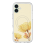 スリムプロテクションプレミアムケース with MagSafe［ Natural Flower - Yellow ］