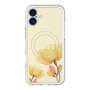 スリムプロテクションプレミアムケース with MagSafe［ Natural Flower - Yellow ］