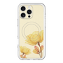 スリムプロテクションプレミアムケース with MagSafe［ Natural Flower - Yellow ］