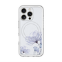 スリムプロテクションプレミアムケース with MagSafe［ Natural Flower - blue ］