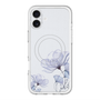 スリムプロテクションプレミアムケース with MagSafe［ Natural Flower - blue ］