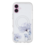 スリムプロテクションプレミアムケース with MagSafe［ Natural Flower - blue ］