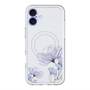 スリムプロテクションプレミアムケース with MagSafe［ Natural Flower - blue ］