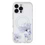 スリムプロテクションプレミアムケース with MagSafe［ Natural Flower - blue ］