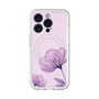 スリムプロテクションプレミアムケース with MagSafe［ Natural Flower - Purple ］