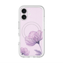 スリムプロテクションプレミアムケース with MagSafe［ Natural Flower - Purple ］