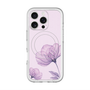 スリムプロテクションプレミアムケース with MagSafe［ Natural Flower - Purple ］