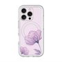 スリムプロテクションプレミアムケース with MagSafe［ Natural Flower - Purple ］