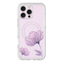 スリムプロテクションプレミアムケース with MagSafe［ Natural Flower - Purple ］