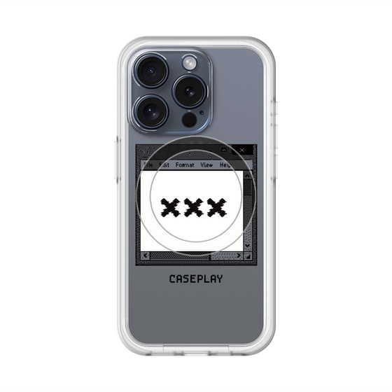 スリムプロテクションプレミアムケース with MagSafe［ ××× ］