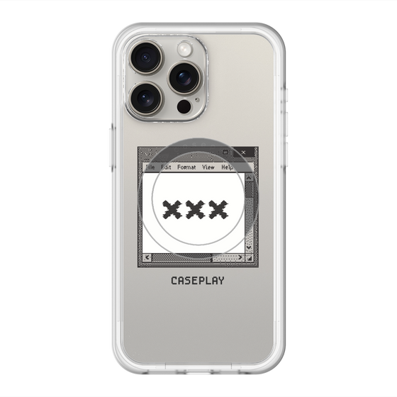 スリムプロテクションプレミアムケース with MagSafe［ ××× ］
