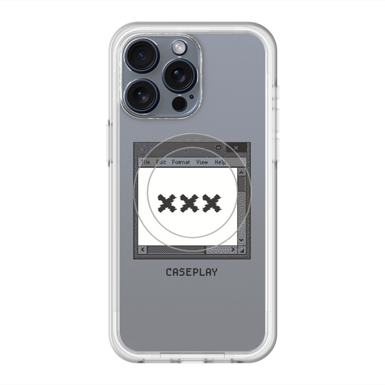 スリムプロテクションプレミアムケース with MagSafe［ ××× ］