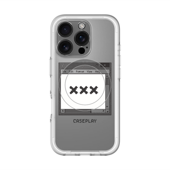 スリムプロテクションプレミアムケース with MagSafe［ ××× ］