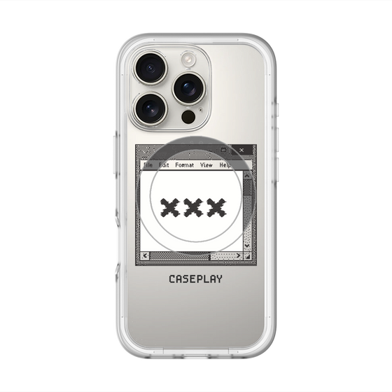 スリムプロテクションプレミアムケース with MagSafe［ ××× ］