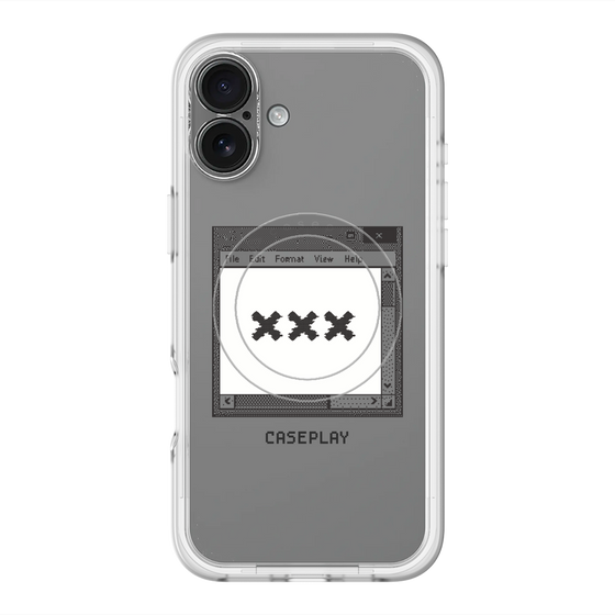 スリムプロテクションプレミアムケース with MagSafe［ ××× ］