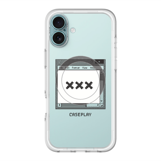 スリムプロテクションプレミアムケース with MagSafe［ ××× ］