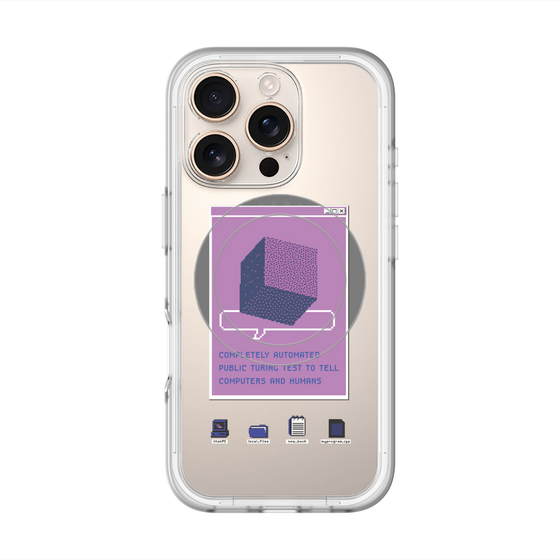 スリムプロテクションプレミアムケース with MagSafe［ Cube ］