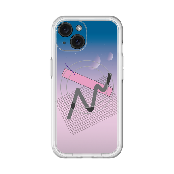 スリムプロテクションプレミアムケース with MagSafe［ Graffiti ］