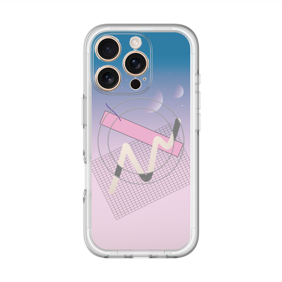 スリムプロテクションプレミアムケース with MagSafe［ Graffiti ］