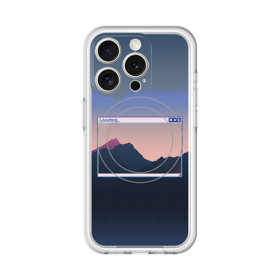 スリムプロテクションプレミアムケース with MagSafe［ Mountain ］