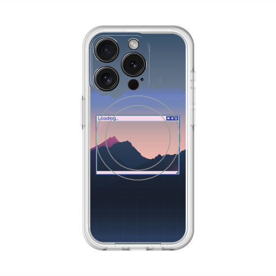 スリムプロテクションプレミアムケース with MagSafe［ Mountain ］