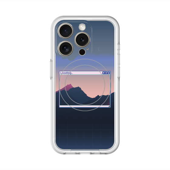 スリムプロテクションプレミアムケース with MagSafe［ Mountain ］