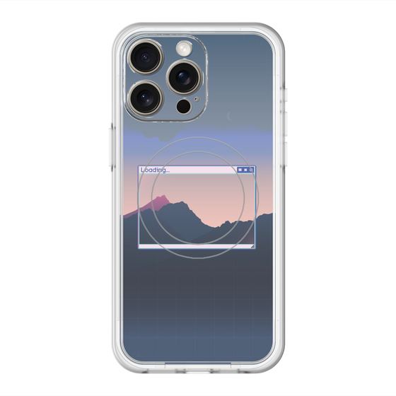 スリムプロテクションプレミアムケース with MagSafe［ Mountain ］
